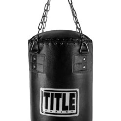 TITLE Boxing Professional Choice 125lb Leather Heavy Bag -Power Punch OGHBL 2