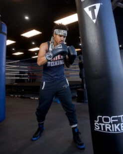 TITLE Boxing Old School Jogger Sweatpants -Power Punch OSJSPNV