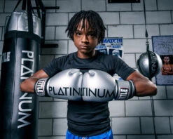 TITLE Platinum Prolific Boxing Bag Gloves -Power Punch PLBGSV 3