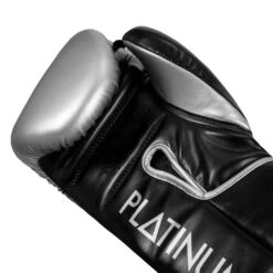 TITLE Platinum Prolific Training Gloves -Power Punch PLTG BK SV 5
