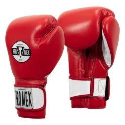 Pro Mex Professional Bag Gloves V3.0 -Power Punch PMHBG3 RD 002