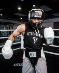 Pro Mex Professional Training Headgear V3.0 -Power Punch PMTHG3BK 1