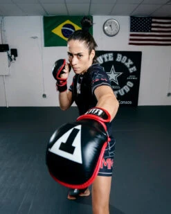 TITLE MMA Perform Safe Spar Glove 2.0 -Power Punch PSSG2BKRD 1