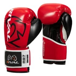 Rival Boxing Fitness Bag Gloves 33 Rival Boxing Fitness Bag Gloves -Power Punch RB7 RD 02
