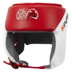 Rival Boxing Amateur Competition Headgear -Power Punch RHGC2 RD WH 1