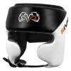 Rival Boxing Amateur Competition Headgear With Cheek Protect 2 Rival Boxing Amateur Competition Headgear With Cheek Protect -Power Punch RHGC2C BK WH 1