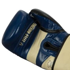 TITLE Boxing Rock Steady Leather Training Gloves 20 TITLE Boxing Rock Steady Leather Training Gloves -Power Punch RSBVLTTG BL TN 5