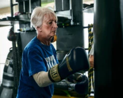 TITLE Boxing Rock Steady Leather Training Gloves 21 TITLE Boxing Rock Steady Leather Training Gloves -Power Punch RSBVLTTGBL 4