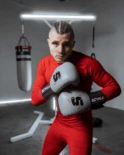 SCYntz Leather Bag Gloves -Power Punch SCYBGGRBK 1