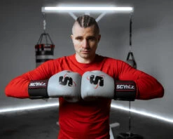 SCYntz Leather Bag Gloves -Power Punch SCYBGGRBK 2