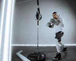 SCYntz Leather Double End Bag -Power Punch SCYDEBGRBK 1