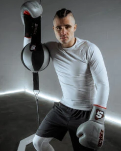 SCYntz Leather Double End Bag -Power Punch SCYDEBGRBK 2