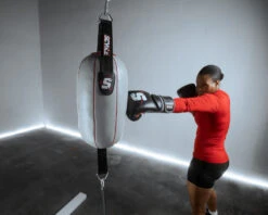 SCYntz Leather Double End Heavy Bag -Power Punch SCYDEBHBGRBK 1