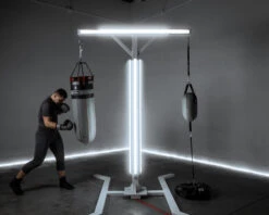 SCYntz Leather Bullet Heavy Bag -Power Punch SCYHBGRBK 2