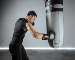 SCYntz Leather Bullet Heavy Bag -Power Punch SCYHBGRBK 3