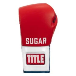 TITLE Boxing Sugar Ray Leonard Signature Leather Sparring Gloves 16 TITLE Boxing Sugar Ray Leonard Signature Leather Sparring Gloves -Power Punch SRLSLSG 3