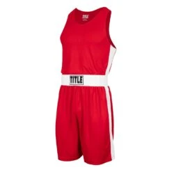 TITLE Boxing Aerovent Elite Amateur Set - Original -Power Punch TABS RD WH 1
