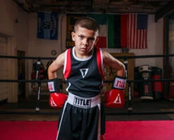 TITLE Boxing Aerovent Elite Amateur Boxing Set 4 V. 2.0 -Power Punch TABS19BKRD 3