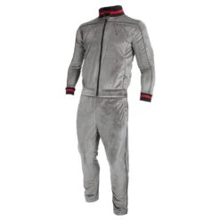 TITLE "Boxing Ain't Easy" Velour Warm Up -Power Punch TB166 GR BK RD 2