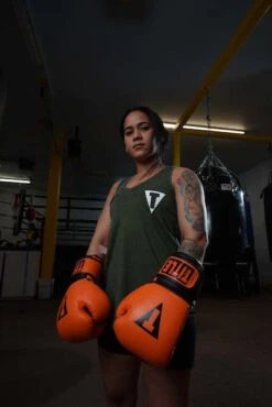 TITLE Boxing Z Supply Pocket Racer Tank -Power Punch TBCWZS1