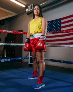 TITLE Boxing Aerovent Elite Racerback Boxing Jersey 2.0 -Power Punch TBJR2GD 3