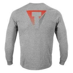 TITLE Boxing Split Label Performance Long Sleeve Tee -Power Punch TBLS9 GR 2