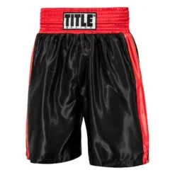 TITLE Boxing Edge Boxing Trunks 30 TITLE Boxing Edge Boxing Trunks -Power Punch TBTC2 BK RD 1 cd284a19 1d42 4a0d 8b33 98b06044ebbf