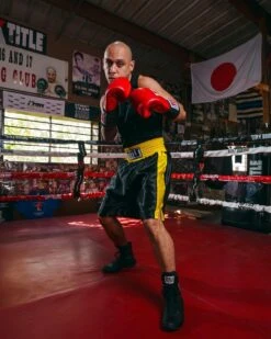 TITLE Boxing Edge Boxing Trunks 2.0 -Power Punch TBTC2BKGD 1