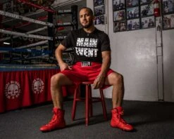 TITLE Boxing Main Event Tee -Power Punch TBTS199BK