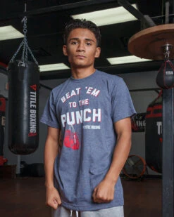 TITLE Boxing Beat Em To The Punch Tee -Power Punch TBTS204 2