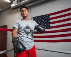 TITLE Boxing Snapshot Tee -Power Punch TBTS219GR 1