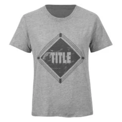 TITLE Boxing Women's Snapshot Tee -Power Punch TBWTS219 GR 1