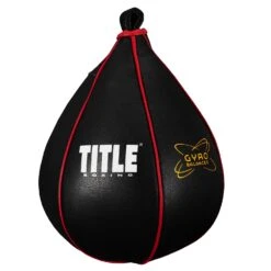 TITLE Boxing Gyro Balanced Leather Speed Bag 11 TITLE Boxing Gyro Balanced Leather Speed Bag -Power Punch TESBC BK 2 03299e64 1250 47d7 879c 5fc8bba631dc