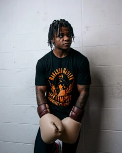 TITLE Boxing Legacy Jack Dempsey Mauler Tee -Power Punch TLGCY181BK 1