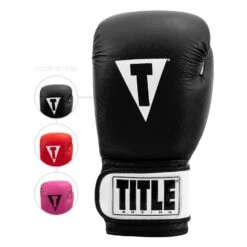 TITLE Boxing Home Workout Bundle -Power Punch TSBG2 BK WH 3