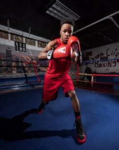 TITLE Premier Leather Super Bag Gloves 2.0 -Power Punch TSBG2RD 1