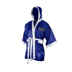 TITLE Boxing Fingertip Robe -Power Punch TSRF BL WH 2