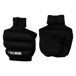 TITLE Boxing Weighted Gloves 2.0 11 TITLE Boxing Weighted Gloves 2.0 -Power Punch TWGV2 BK 2