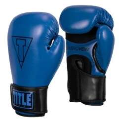 TITLE Boxing Vegan Fitness Bag Gloves -Power Punch VGFBG BL BK 2