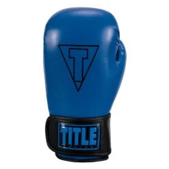 TITLE Boxing Vegan Fitness Bag Gloves -Power Punch VGFBG BL BK 3