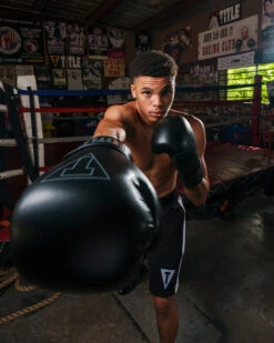 TITLE Boxing Vegan Fitness Bag Gloves -Power Punch VGFBGBK 2