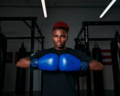 TITLE Boxing Vegan Fitness Bag Gloves -Power Punch VGFBGBL 1