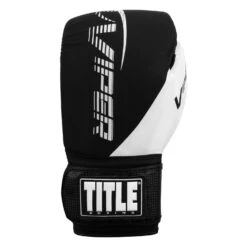 Viper By TITLE Boxing Strike Bag Gloves 2.0 -Power Punch VSBG2 BK WH 003