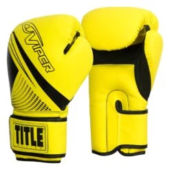 Viper By TITLE Boxing Strike Select Bag Gloves 2.0 -Power Punch VSSBG2 BK NY 02