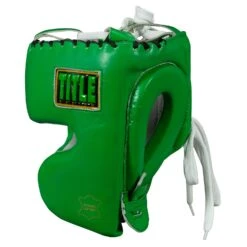 WBC By TITLE Boxing Sparring Headgear -Power Punch WBCHG GN 3