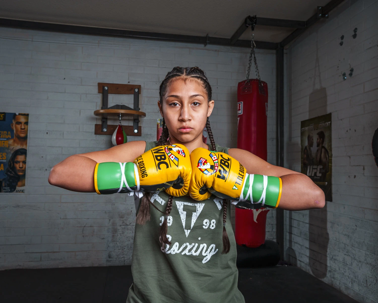 WBC By TITLE Boxing Jose Sulaiman Leather Gloves 4 WBC By TITLE Boxing Jose Sulaiman Leather Gloves - Image 2