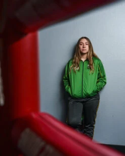 WBC By TITLE Boxing Warm-Up Suit -Power Punch WBCWUGNBK 1