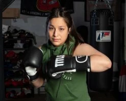 TITLE Boxing Dynamic Strike Heavy Bag Gloves -Power Punch XDBG BKWH