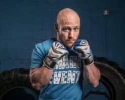 TITLE MMA Command Pro Fight Gloves -Power Punch XMCPFG BL WH