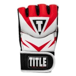 TITLE MMA Command Pro Fight Gloves -Power Punch XMCPFG RD WH 003